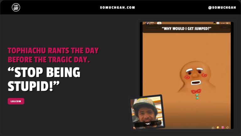 “Stop being stupid!”